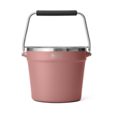 Rambler Beverage Bucket in Sandstone Pink.